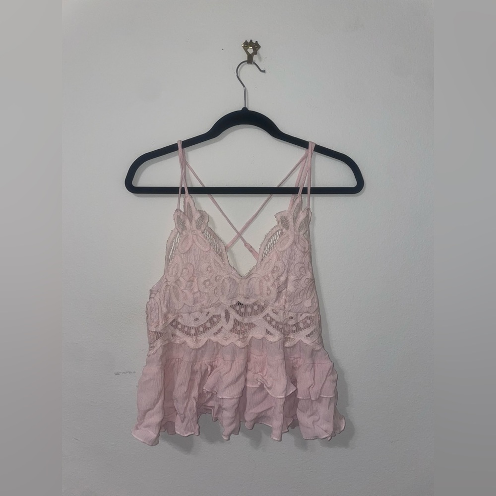 Francesca’s Pink Top